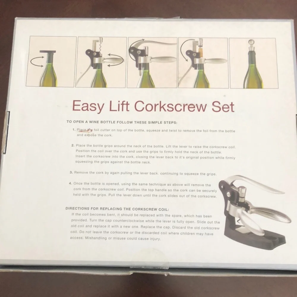 Easy luft Corkscrew Set